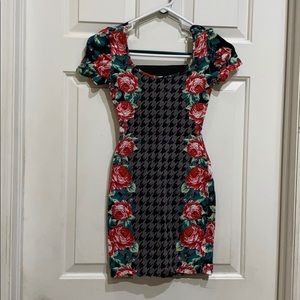 Strappy back, Material Girl mini dress